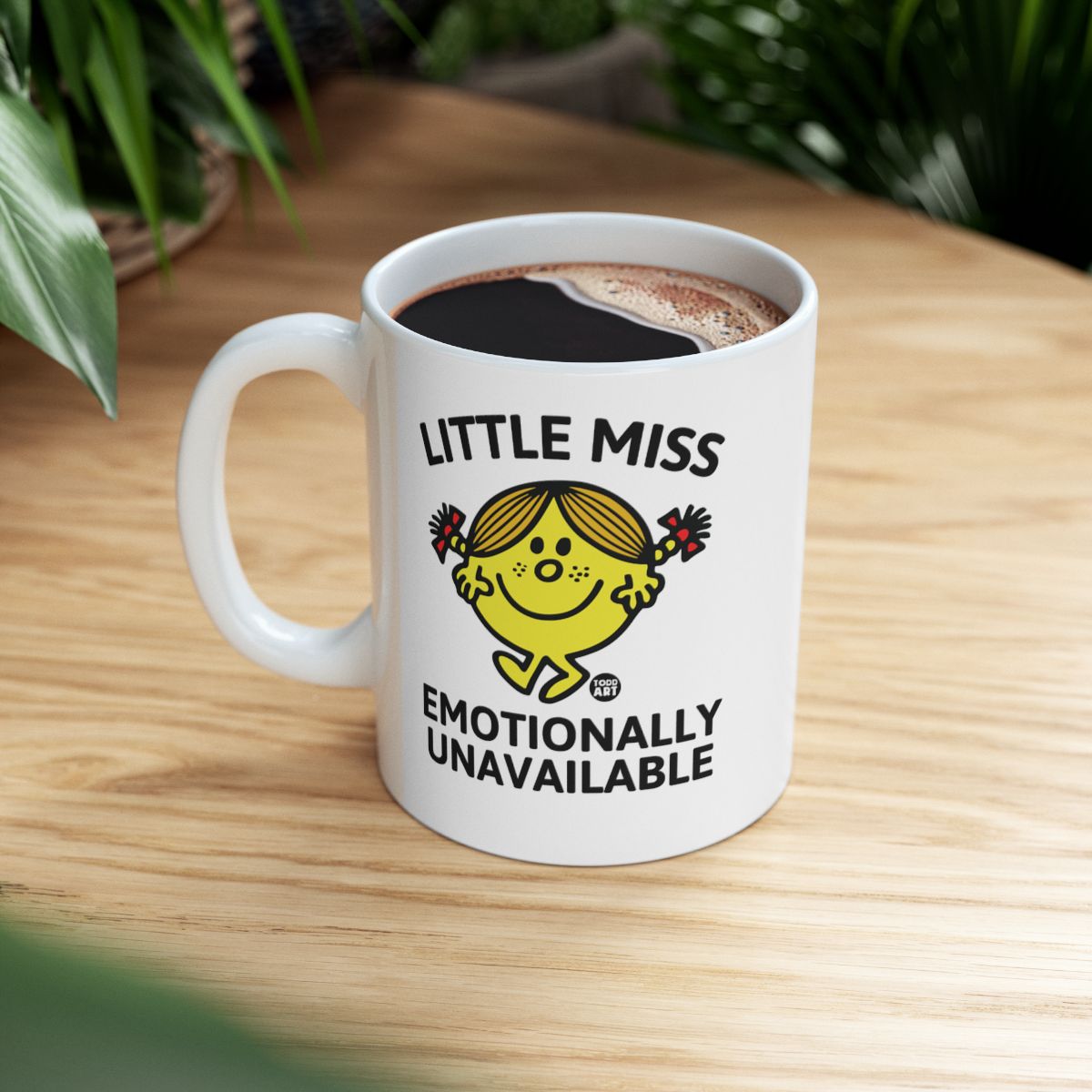 Little Miss Emotionally Unavailable Novelty Mug