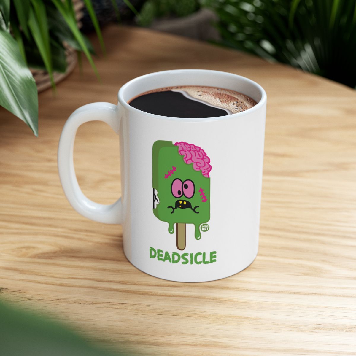 Deadsicle Creepy Fun Coffee Mug With Cute Zombie Design