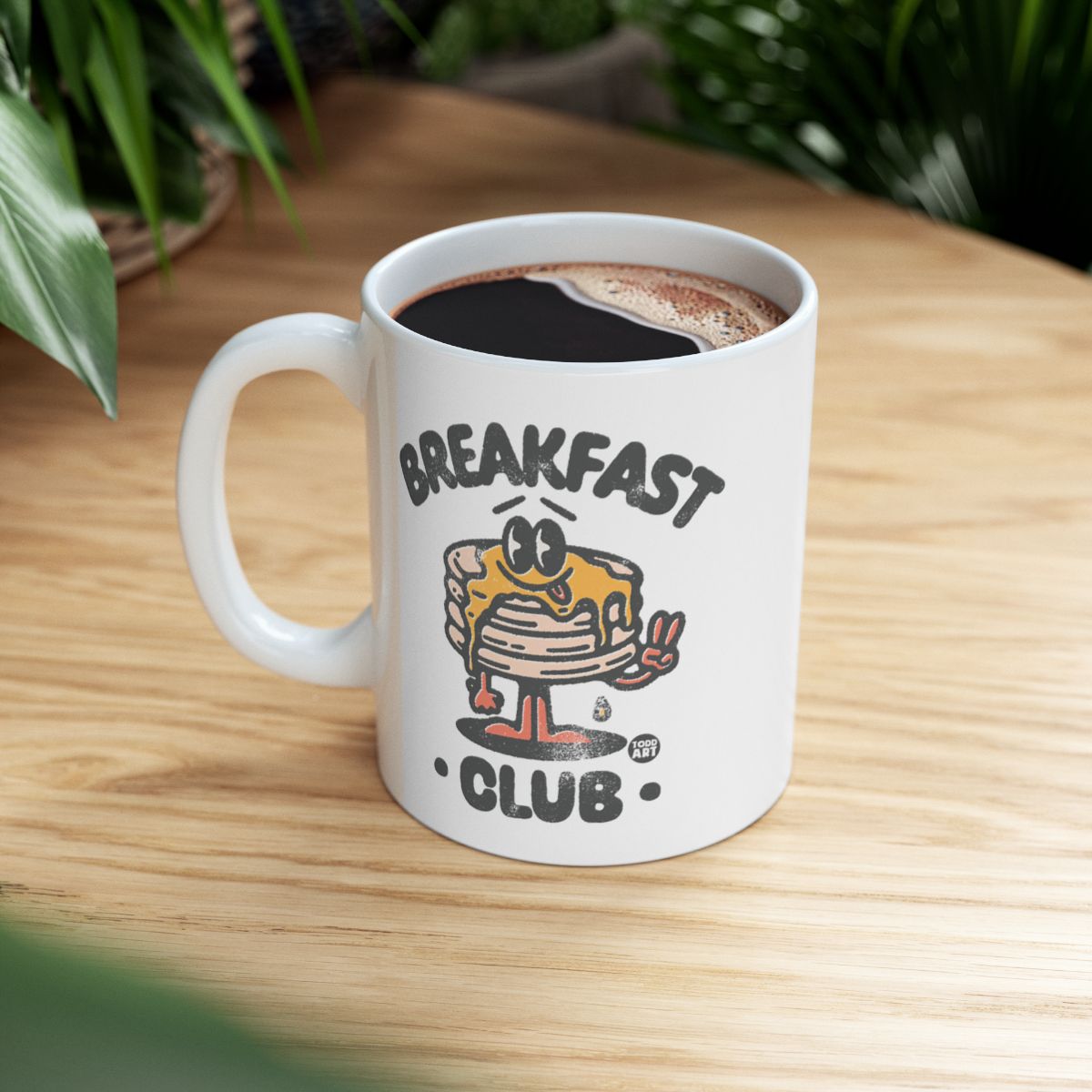 Breakfast Club Pancake Character Mug