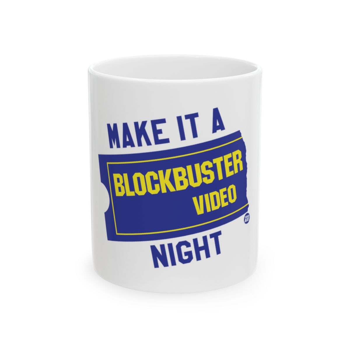 Make It A Blockbuster Video Night Mug