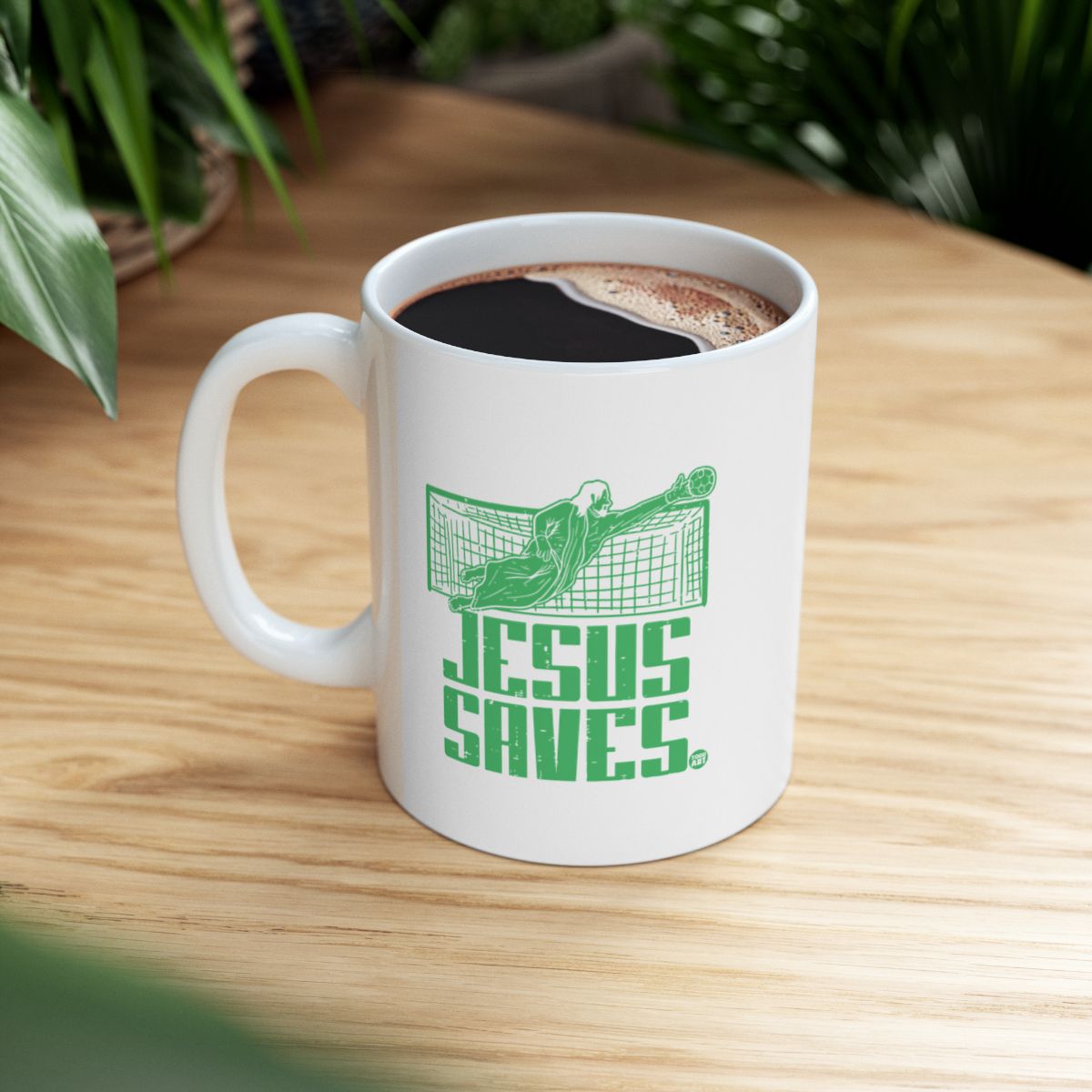 Jesus Saves Unique Design Coffee Mug for Gift