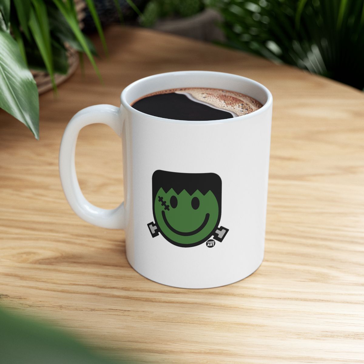 Frankenstein Smile Drinkware for Festive Mornings