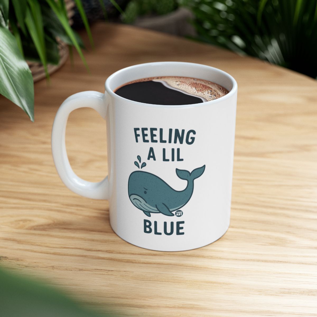 Feeling a Lil Blue Whale Coffee Mug