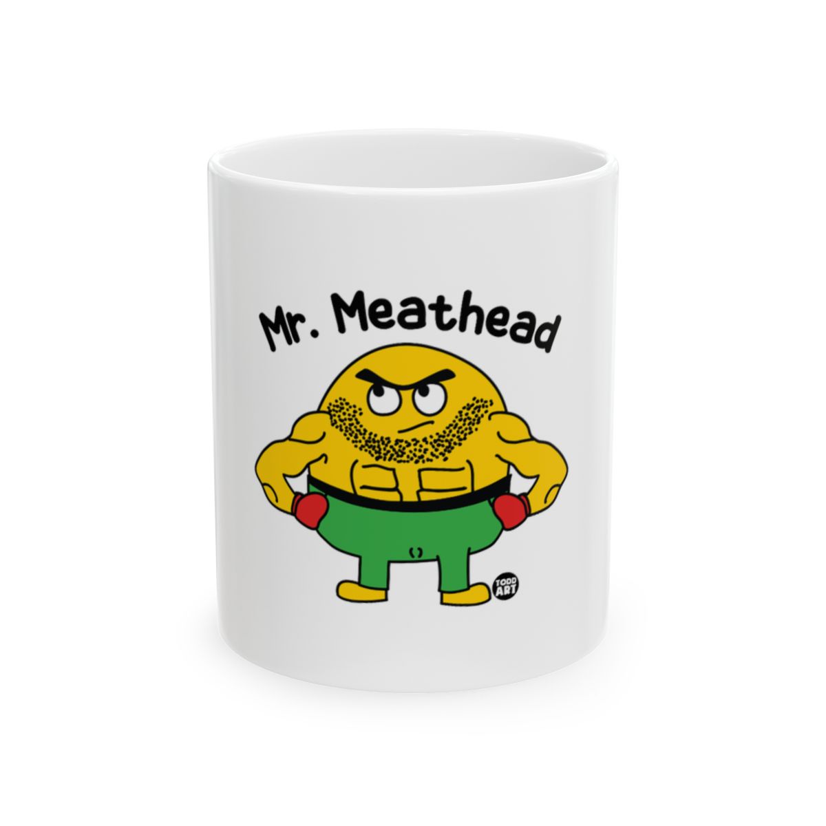Mr. Meathead Character Making Funny Face Mug