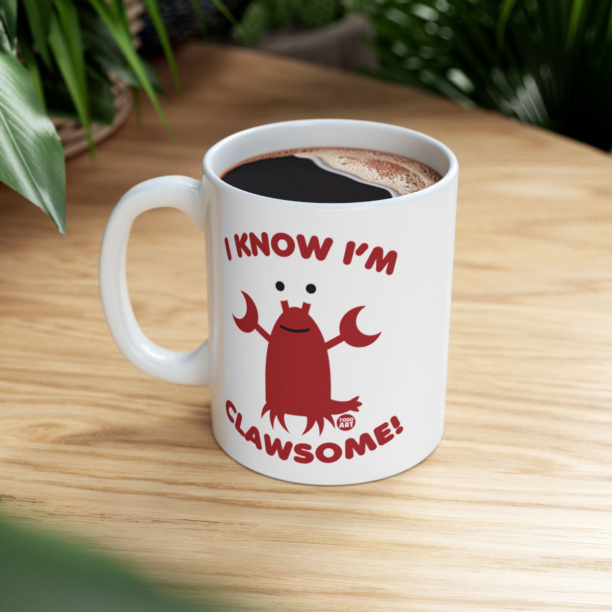 I Know I'm Clawsome Lobster Graphic Mug product
