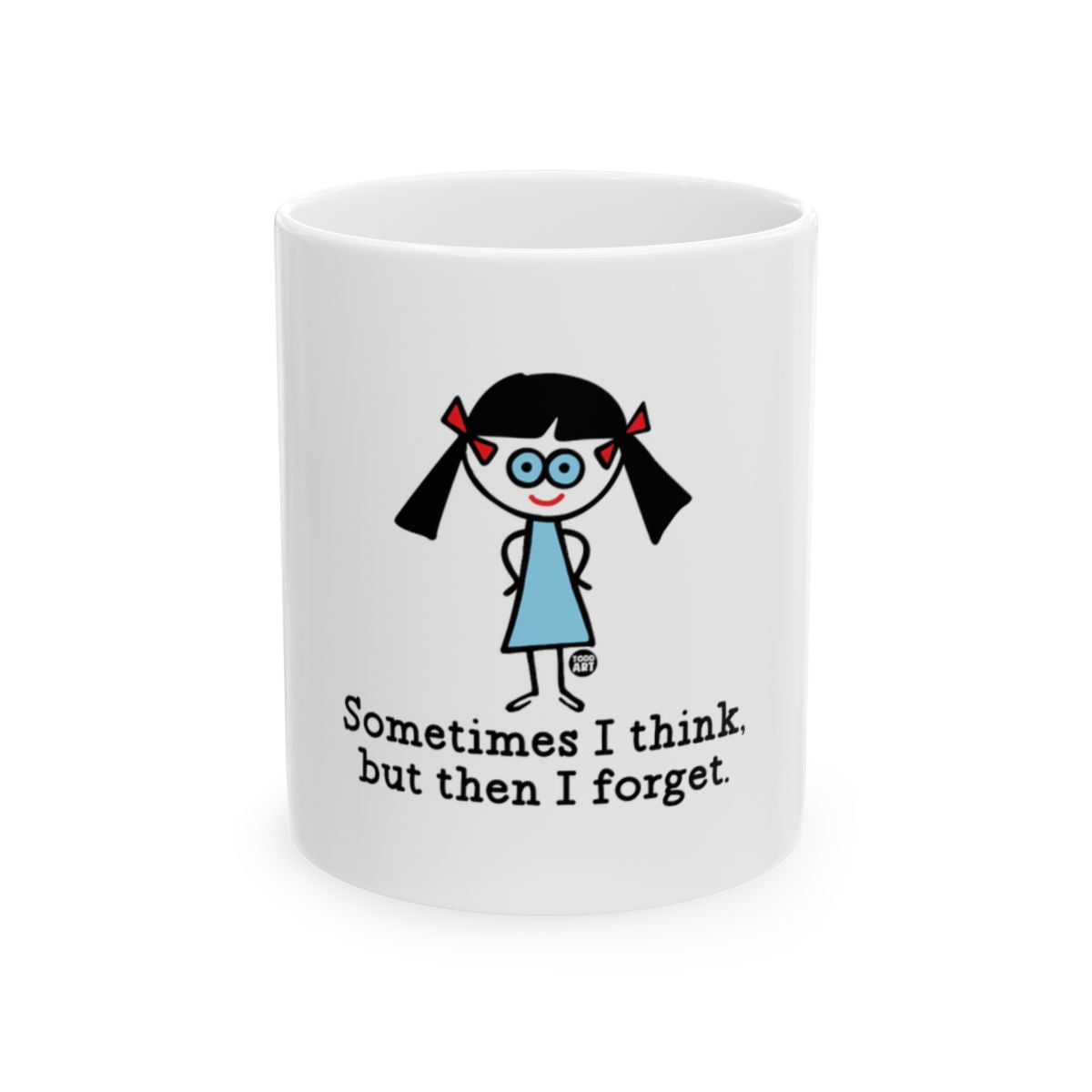 Sometimes I think but then I forget mug