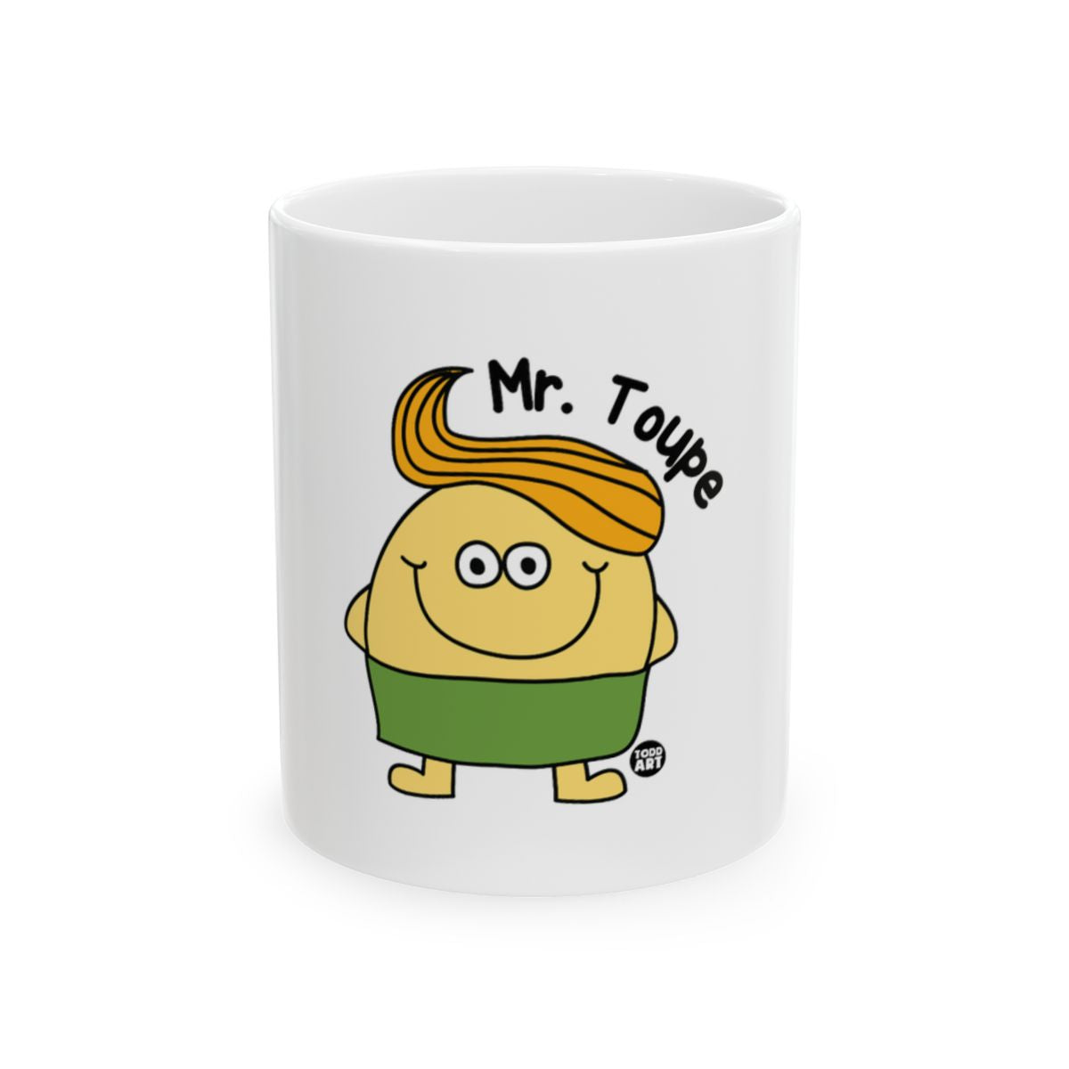 Mr. Toupe Funny Cartoon Character Mug Product