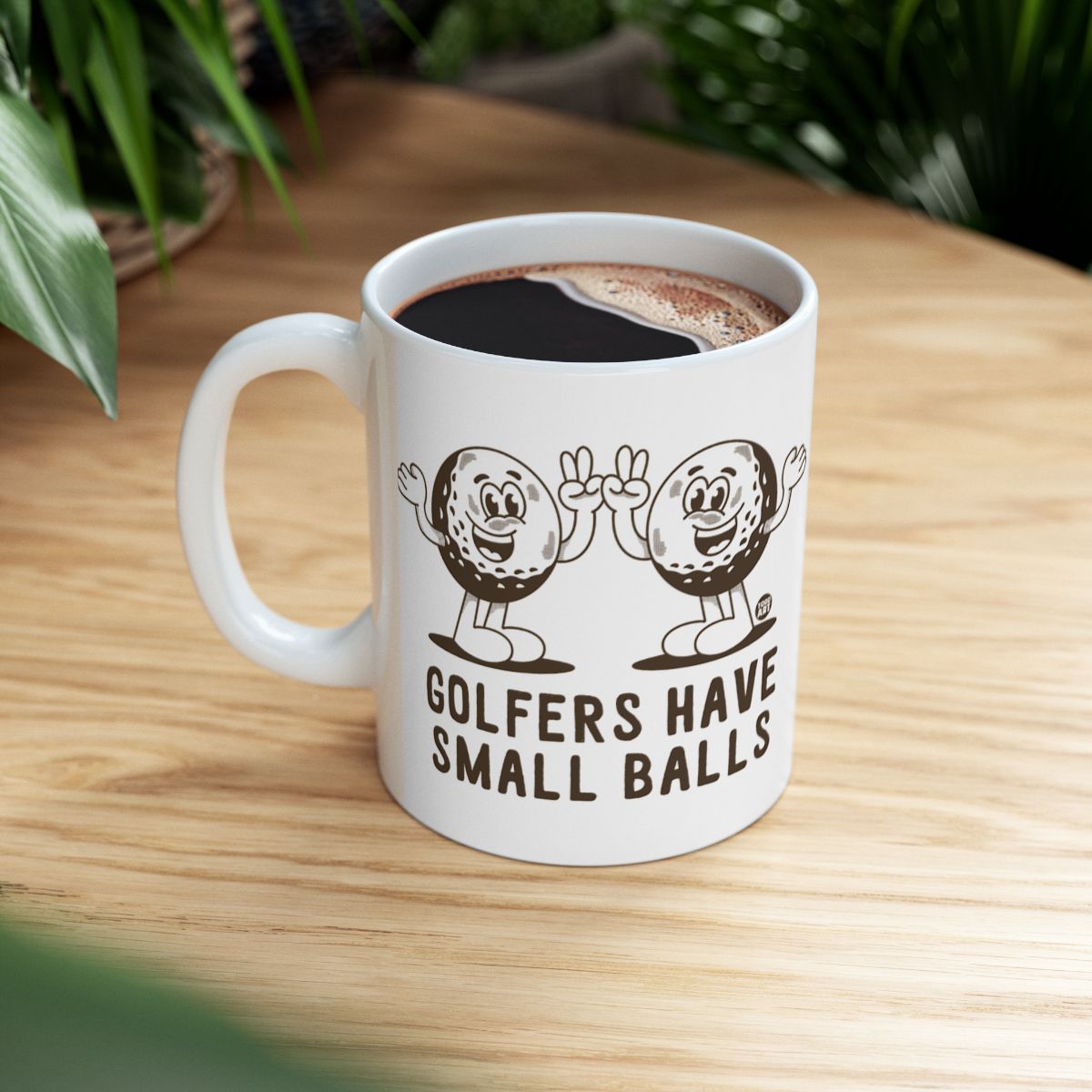 Golfers Have Small Balls Funny Coffee Mug