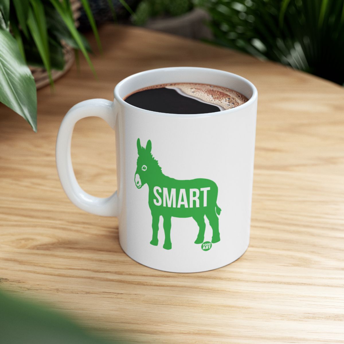 Smart Donkey Coffee Mug Perfect for Gifting