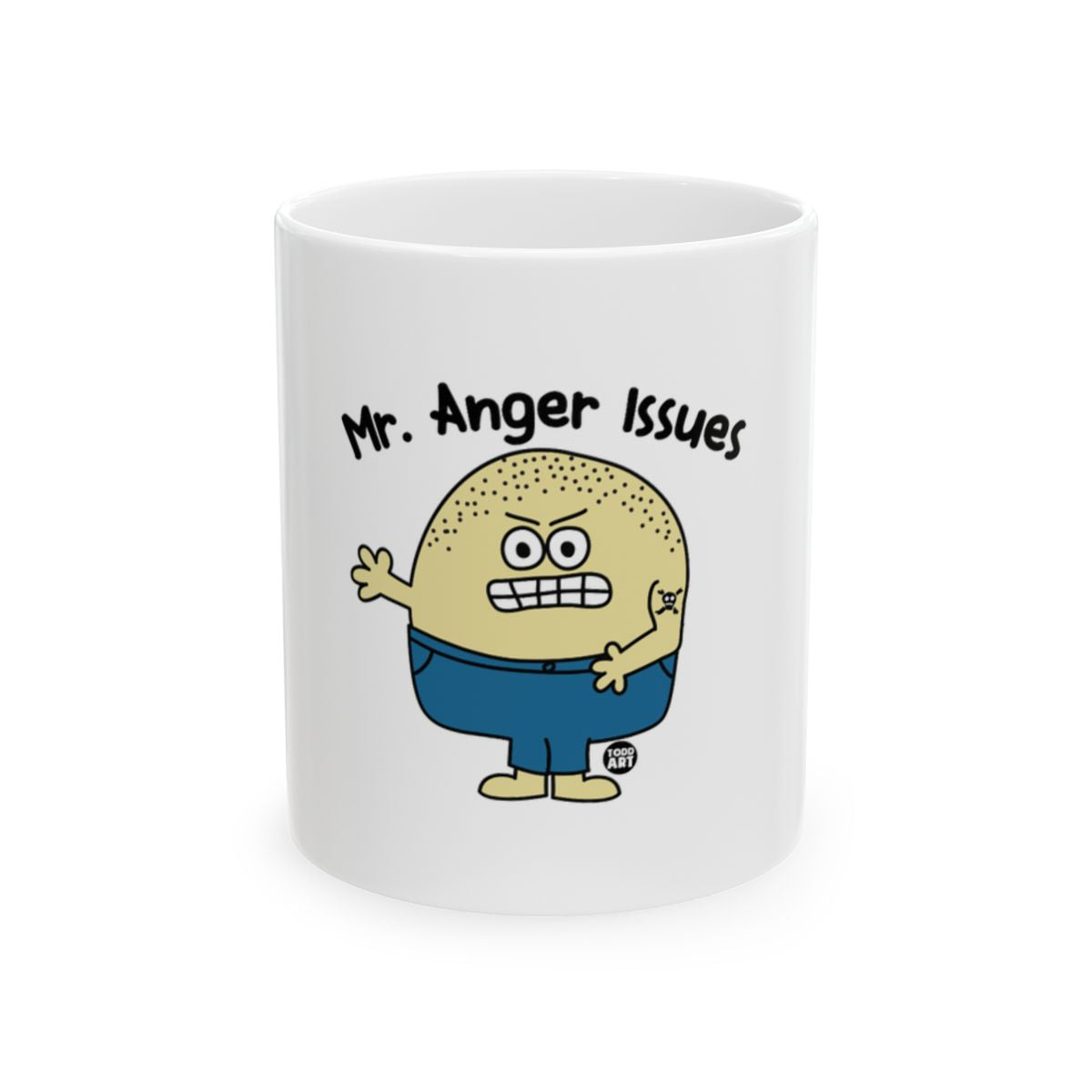 Mr. Anger Issues Character Design Mug