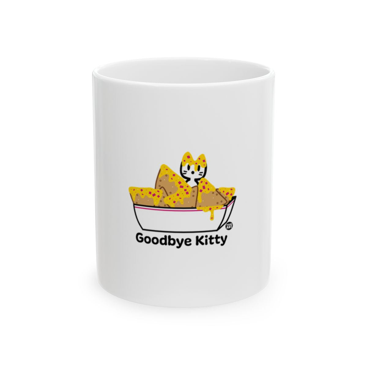 Goodbye Kitty Funny Cat Graphic Mug Product
