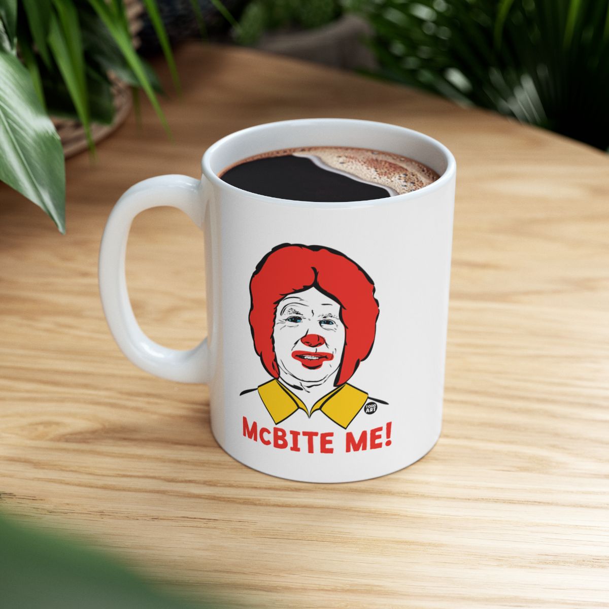 McBite Me Vintage Style Coffee Mug Product