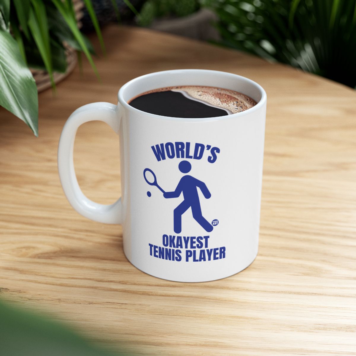 World's Okayest Tennis Player Mug
