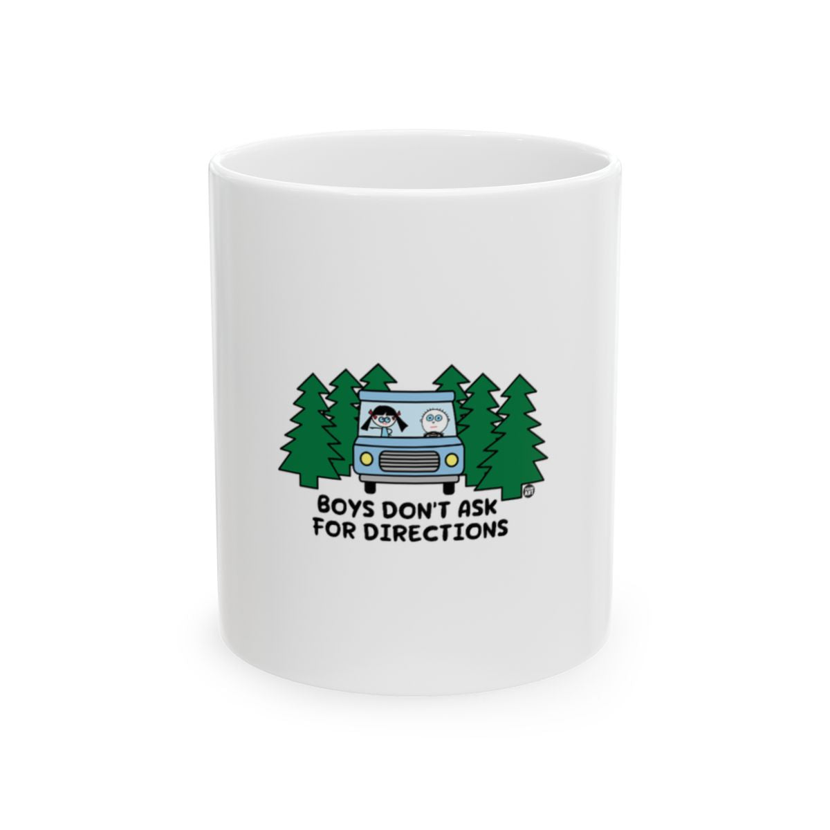 Boys Don't Ask For Directions Mug for Coffee Lovers