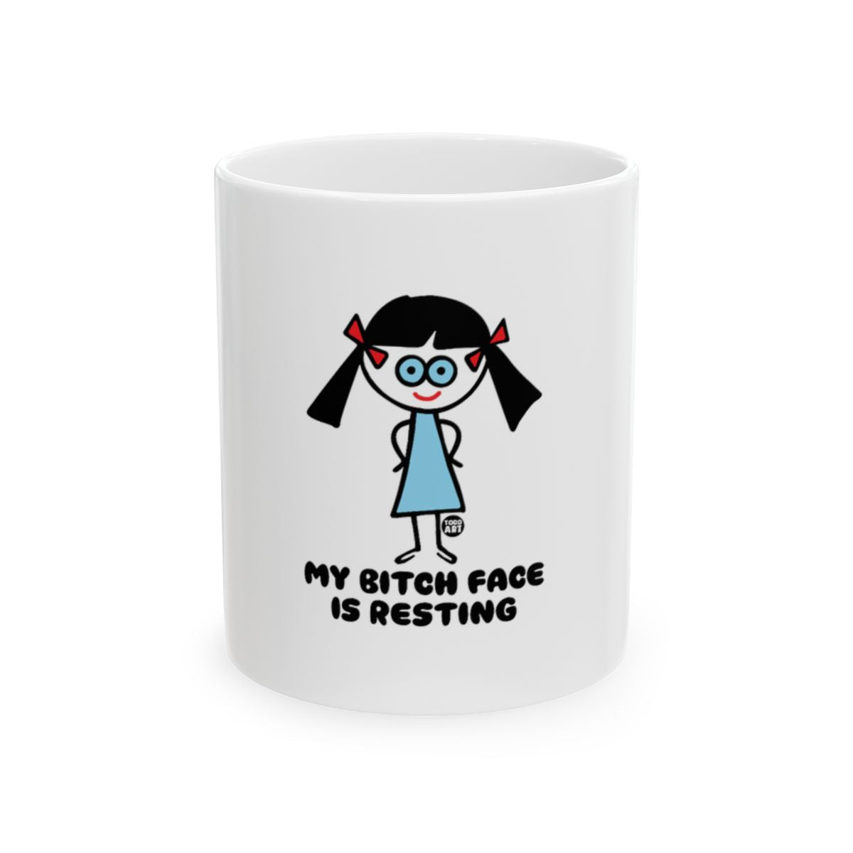 My Bitch Face Is Resting Coffee Mug Product