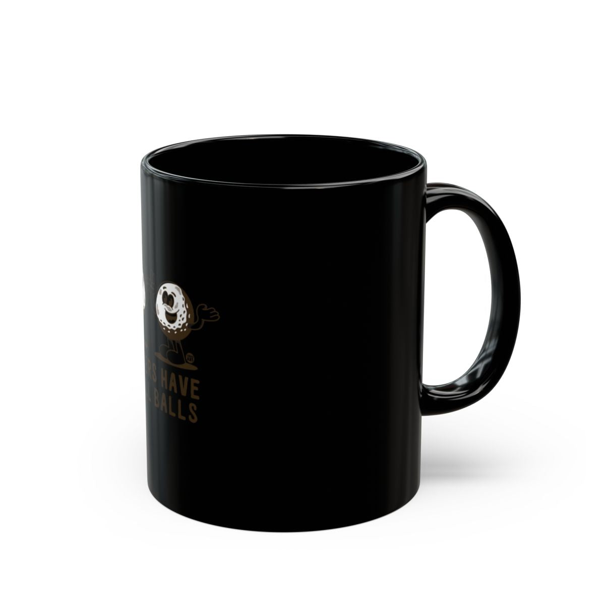 Funny Donut Design Coffee Mug for Office Desk