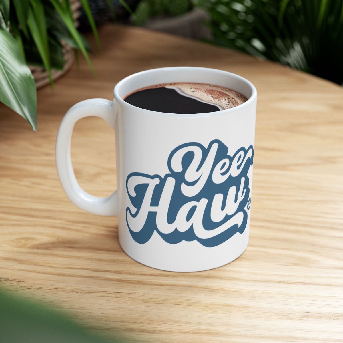 Yee Haw Cowboy Themed Ceramic Coffee Mug Product