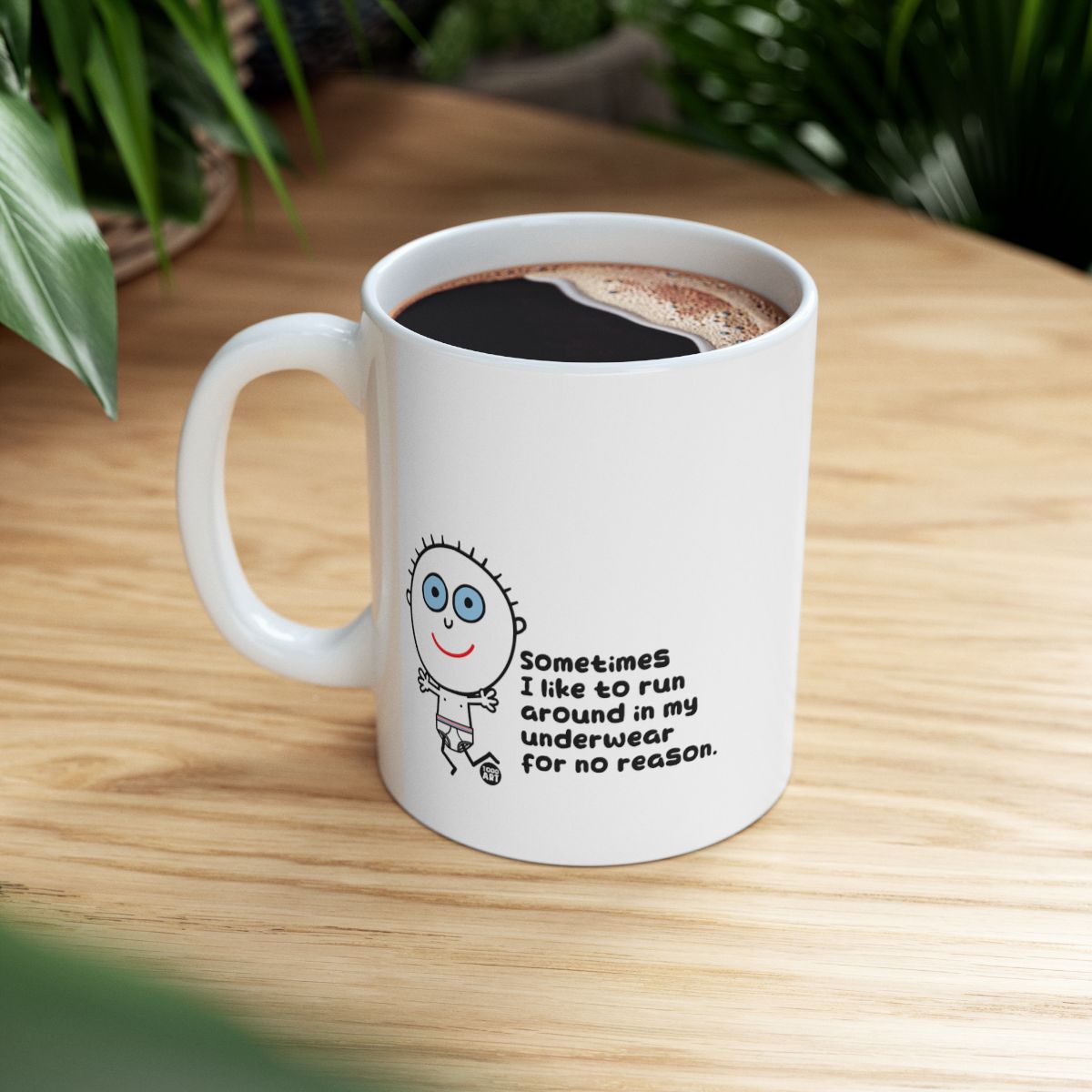 Funny Mug with Quirky Design for Coffee Lovers