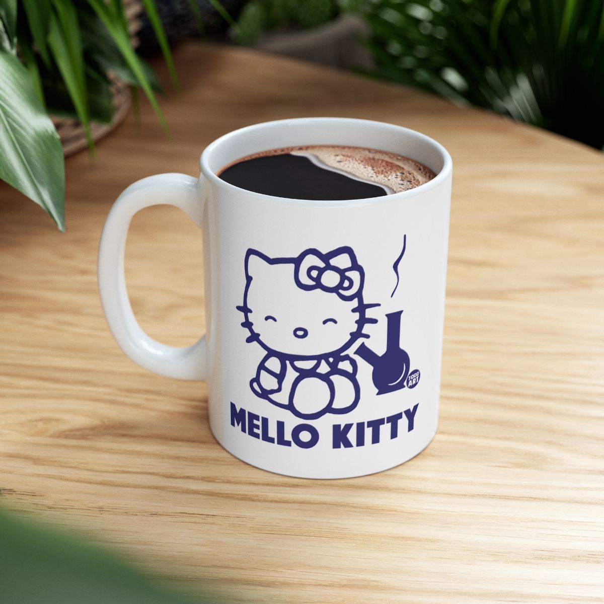 Mello Kitty Coffee Mug with Cute Design