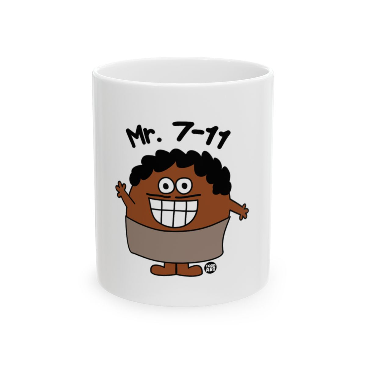 Mr. 7-11 Cartoon Character Coffee Mug