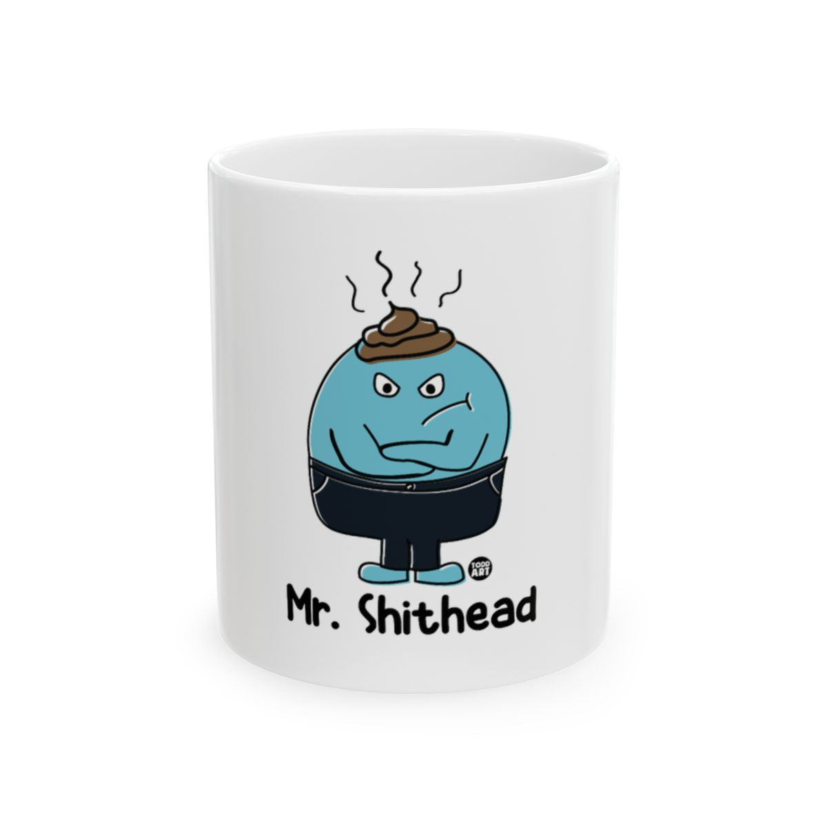 Mr. Shithead Funny Coffee Mug Gift for Adults