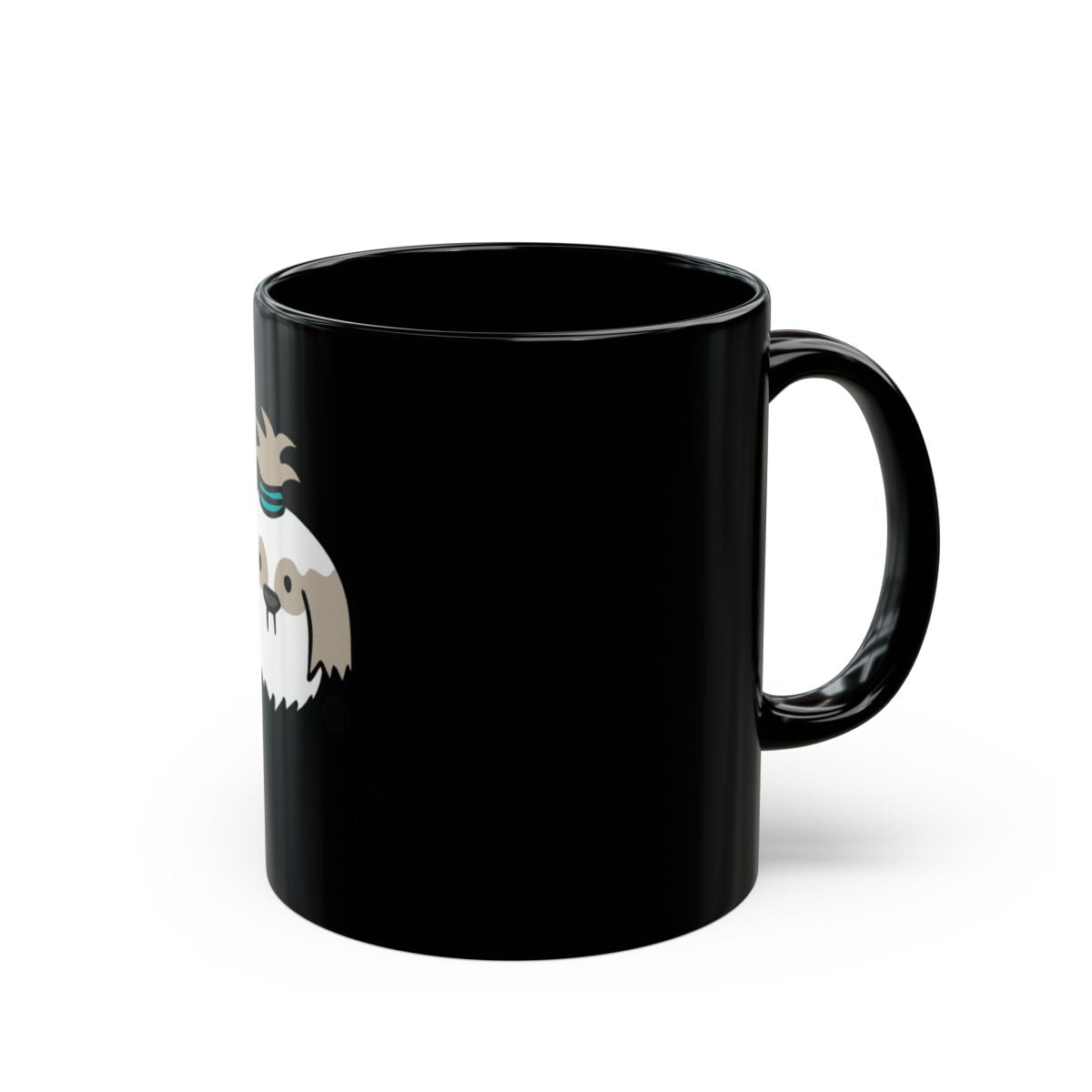 Cute Sloth Design Black Coffee Mug for Sloth Lovers