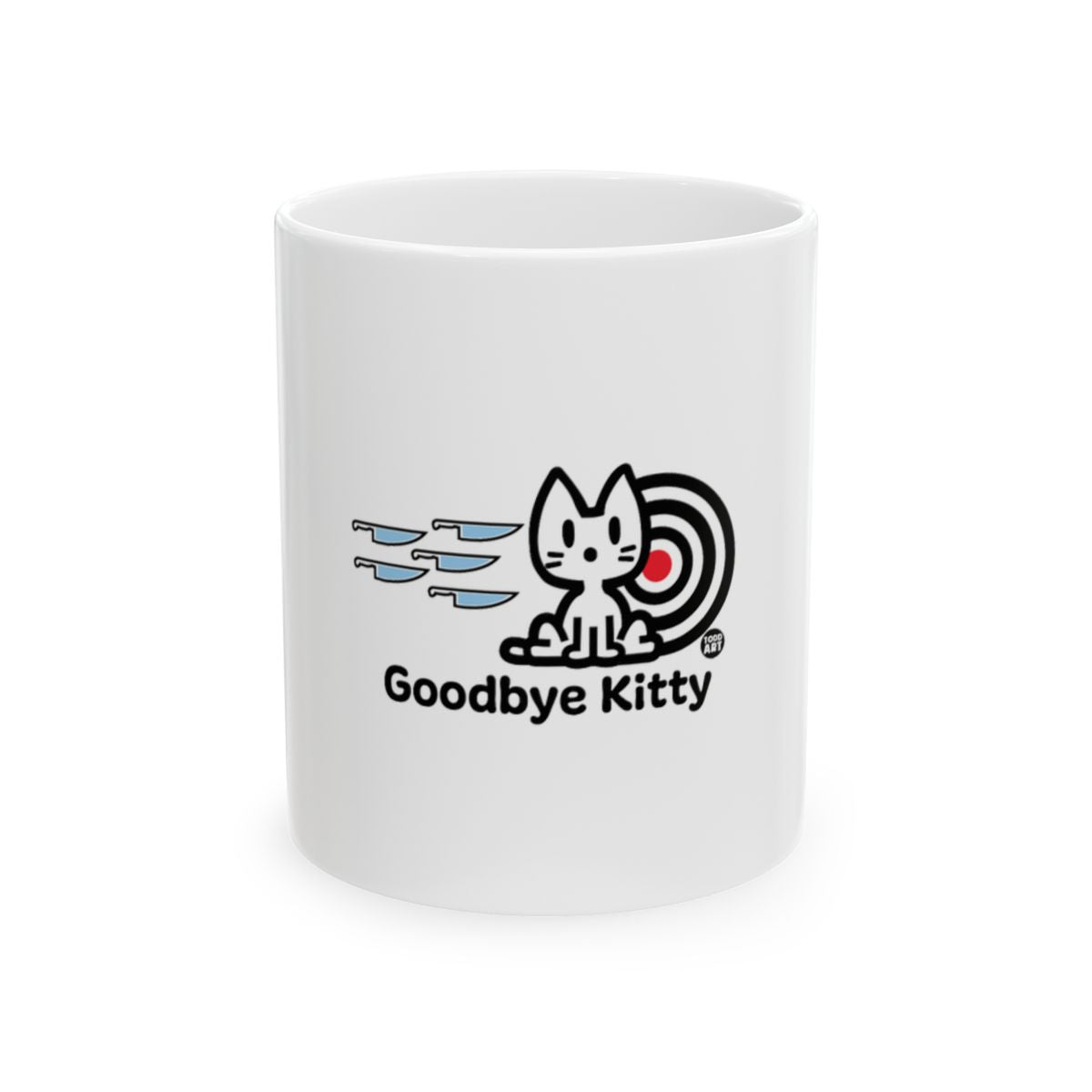 Fun Goodbye Kitty Mug Perfect for Cat Lovers