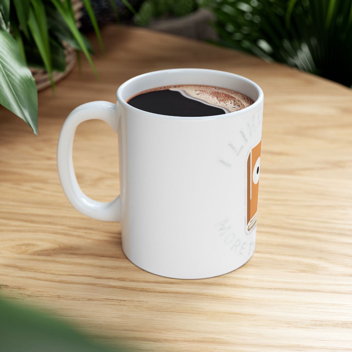 Cute Cartoon Character Printed Coffee Mug