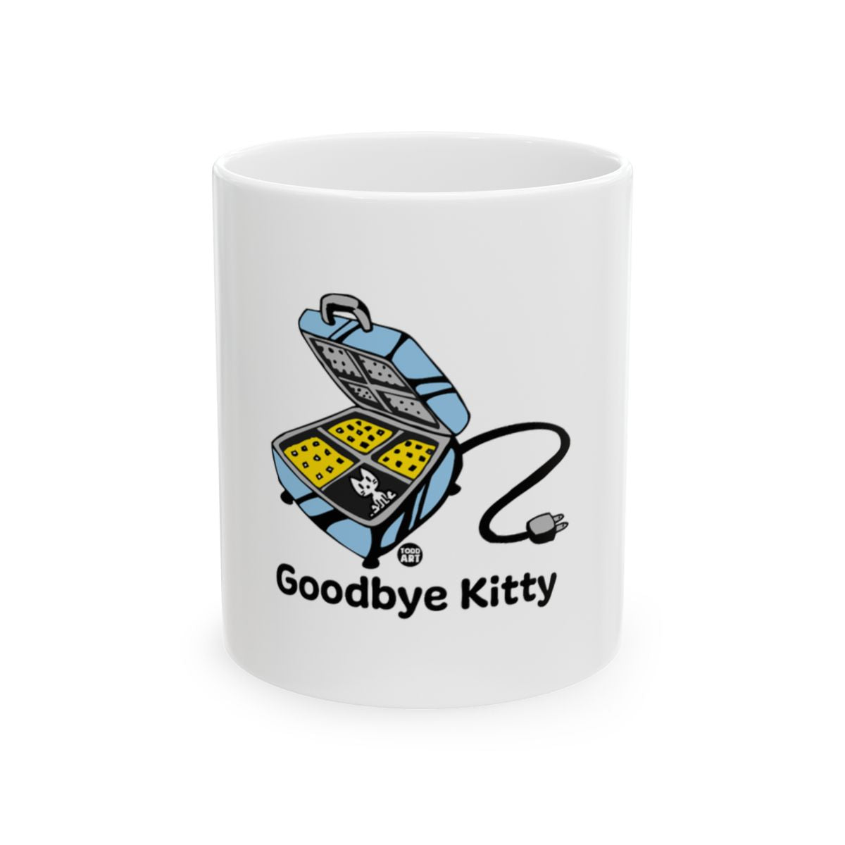 Goodbye Kitty Novelty Design Coffee Mug