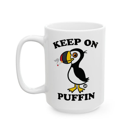Keep On Puffin Cute Animal Design Mug Product