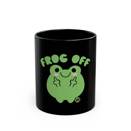 Frog Off Cute Frog Graphic Design Mug