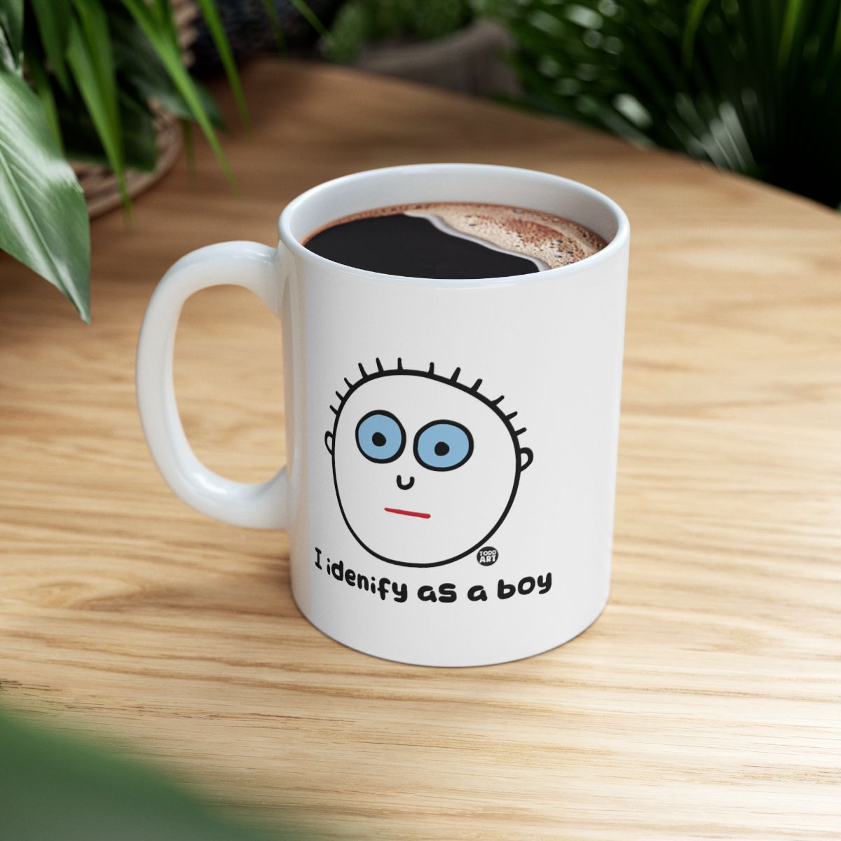 Funny Character Mug With Witty Text Product