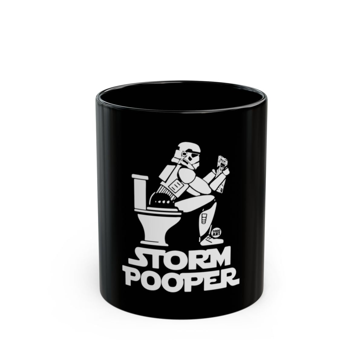 Storm Pooper Humorous Graphic Novelty Mug