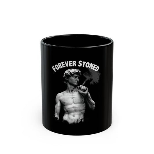 Forever Stoned Large Coffee Mug for Art Enthusiasts