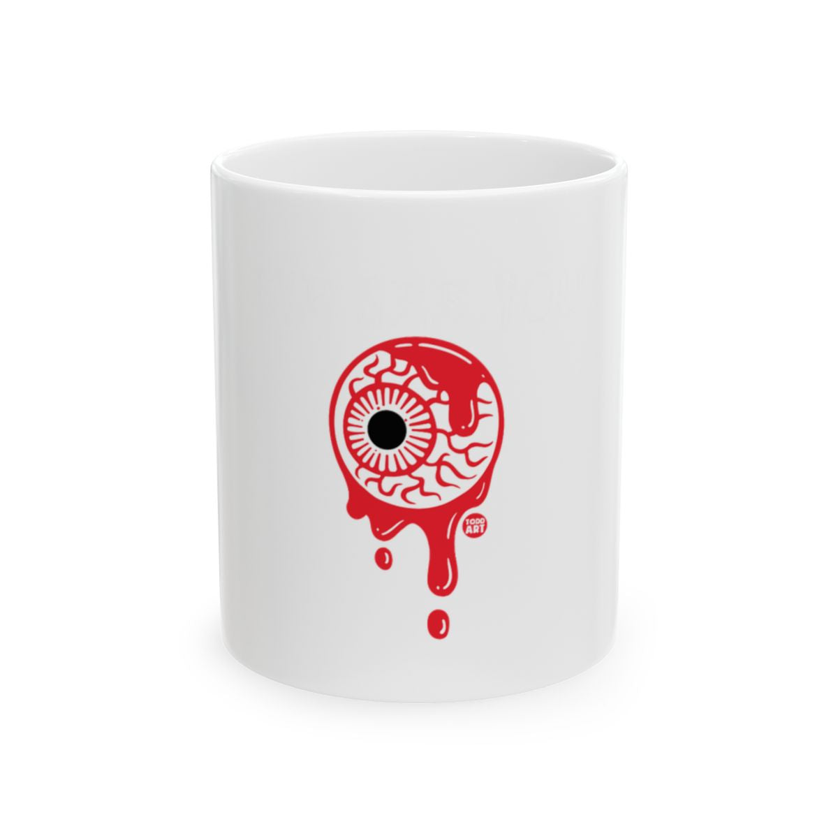Eye with Dripping Blood Large Capacity Mug