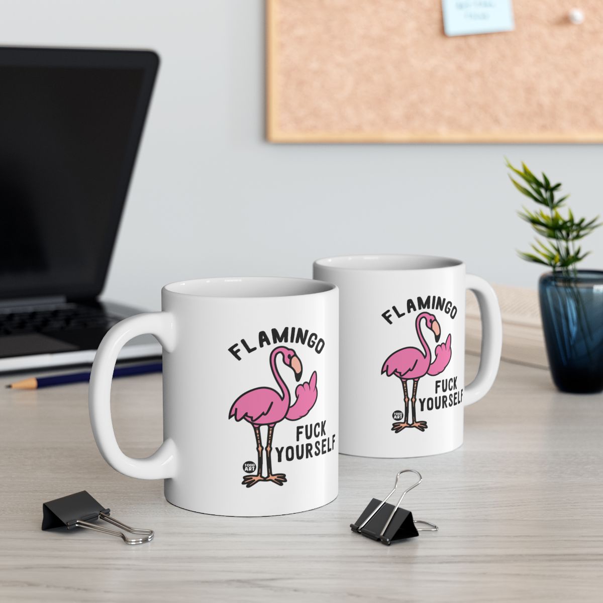 Flamingo Fuck Yourself Coffee Mug