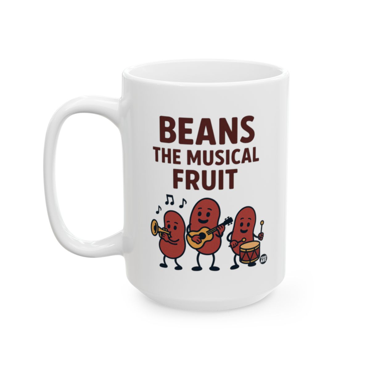 Funny Beans The Musical Fruit Coffee Mug