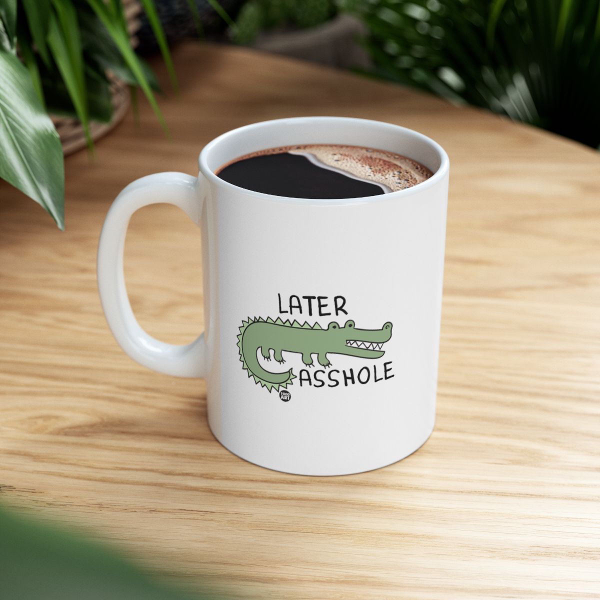Later Alligator Funny Coffee Mug