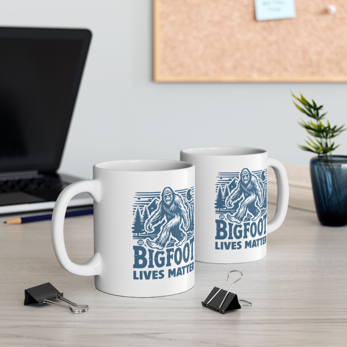 Bigfoot Lives Matter Mug for Coffee Tea Hot Beverages