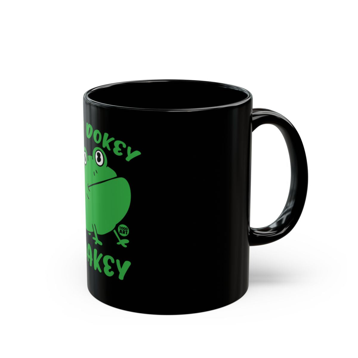 Okey Dokey Croakey Frog Design Mugs & Glassware