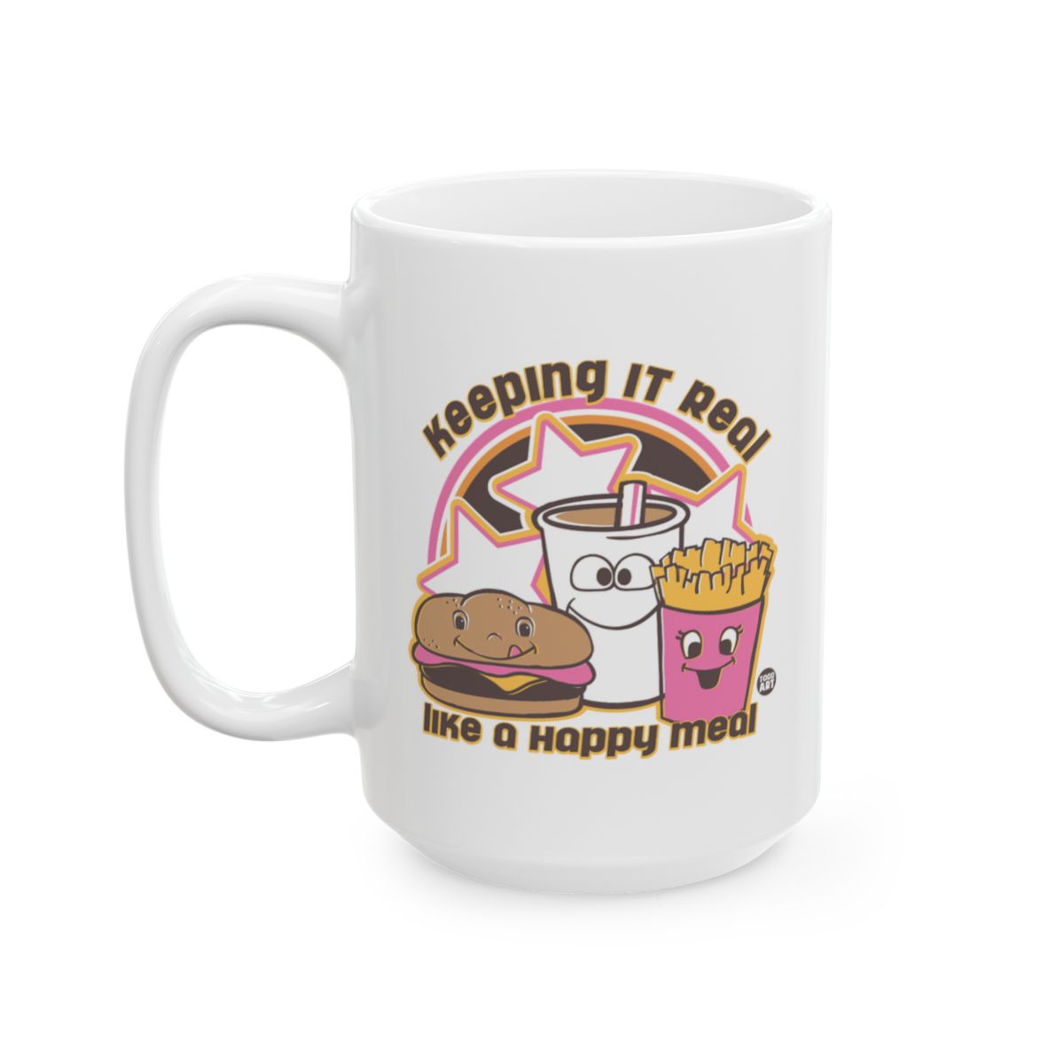 Keeping It Real Like a Happy Meal Mug