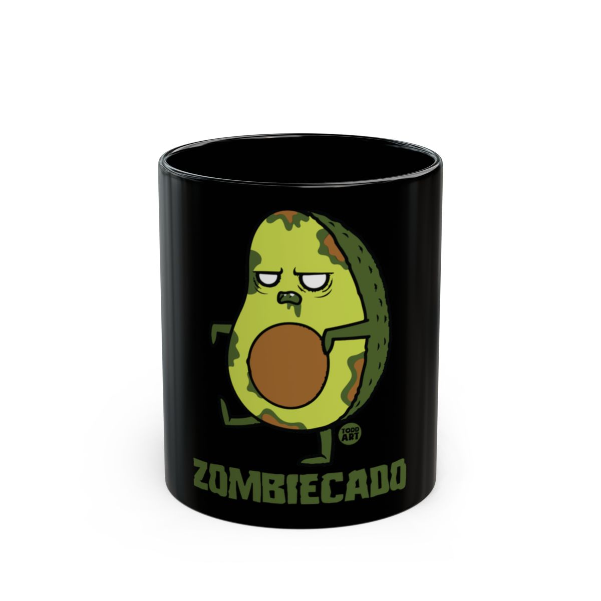 Zombificado Mug Unique Avocado Zombie Design