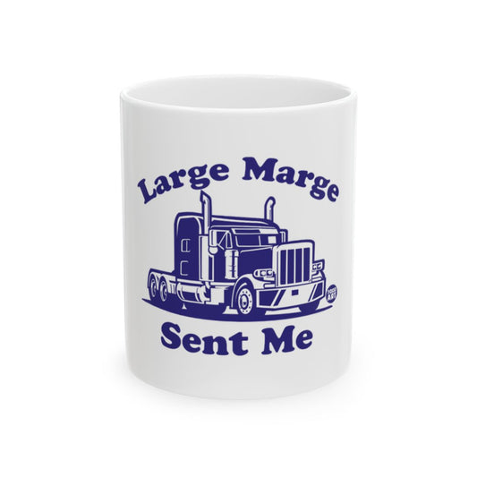 Large Marge Sent Me Truck Design Mug