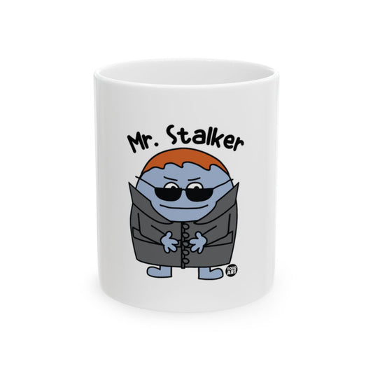 Mr. Stalker Character Design Ceramic Coffee Mug