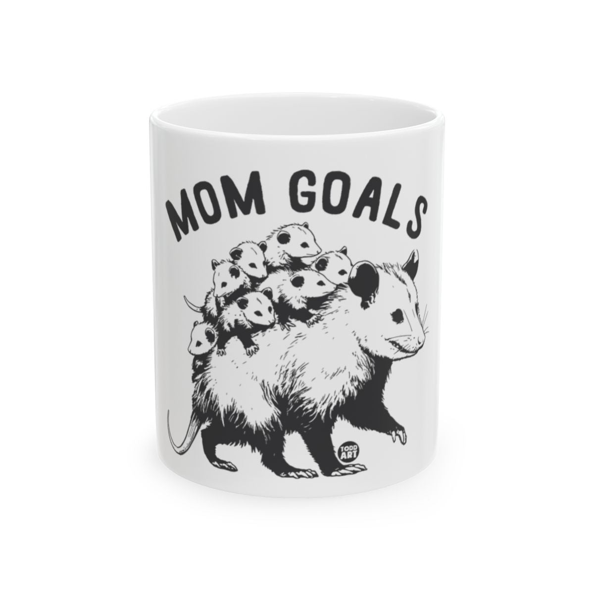 Adorable Mom Goals Design Perfect for Animal Lovers