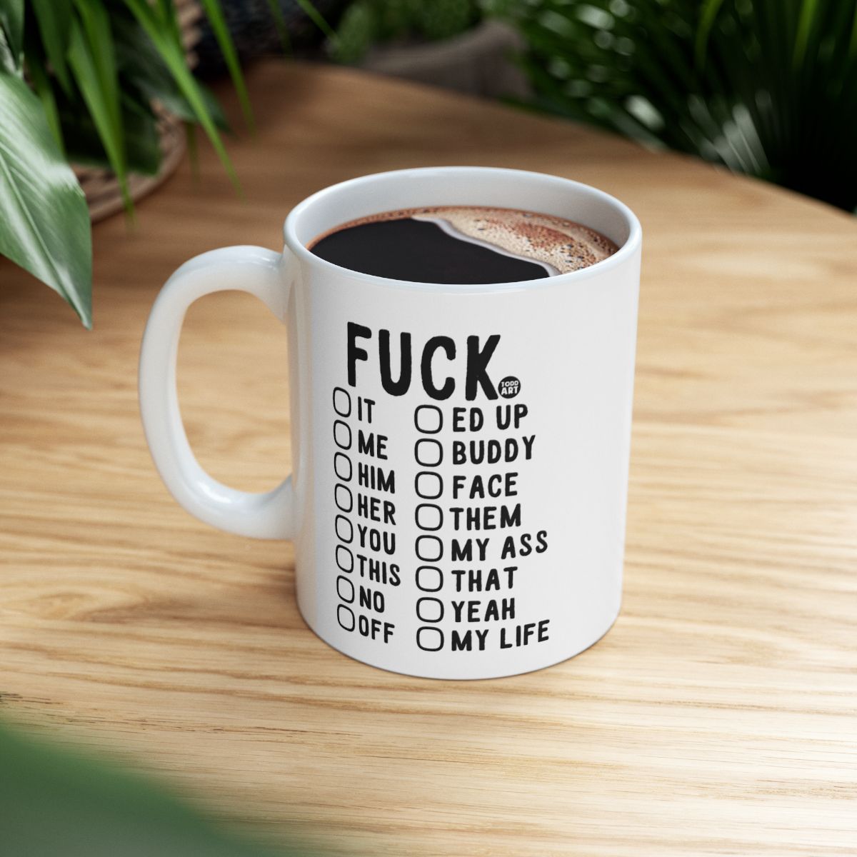 Creative Funny Saying Mug for Coffee and Tea Lovers