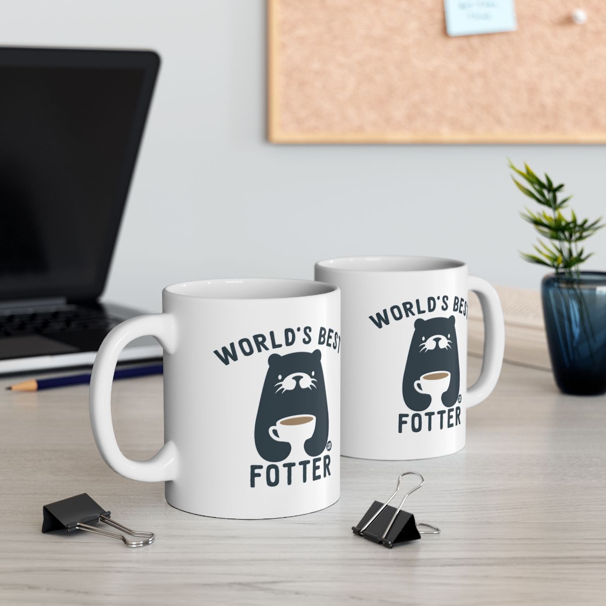 World's Best Fötter Cat Design Coffee Mug Product