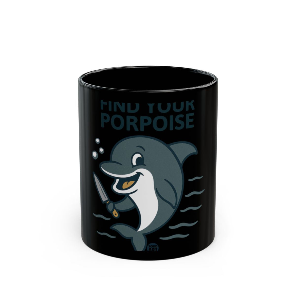 Find Your Porpoise Dolphin Mug