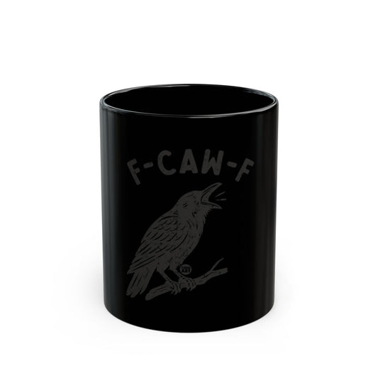 F-CAW-F Raven Design with Unique Aesthetic Mug