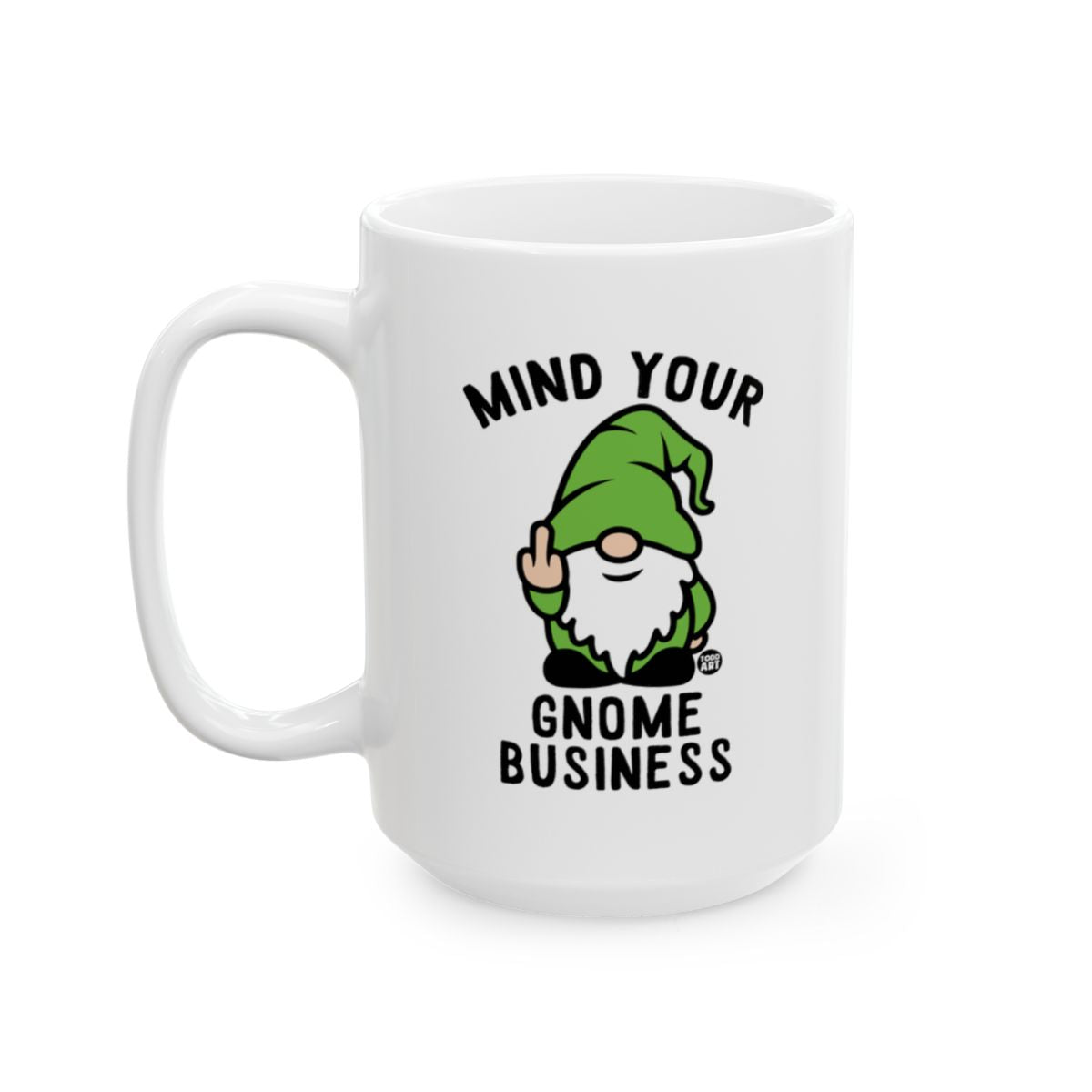 Mind Your Gnome Business Mug for Coffee Lovers